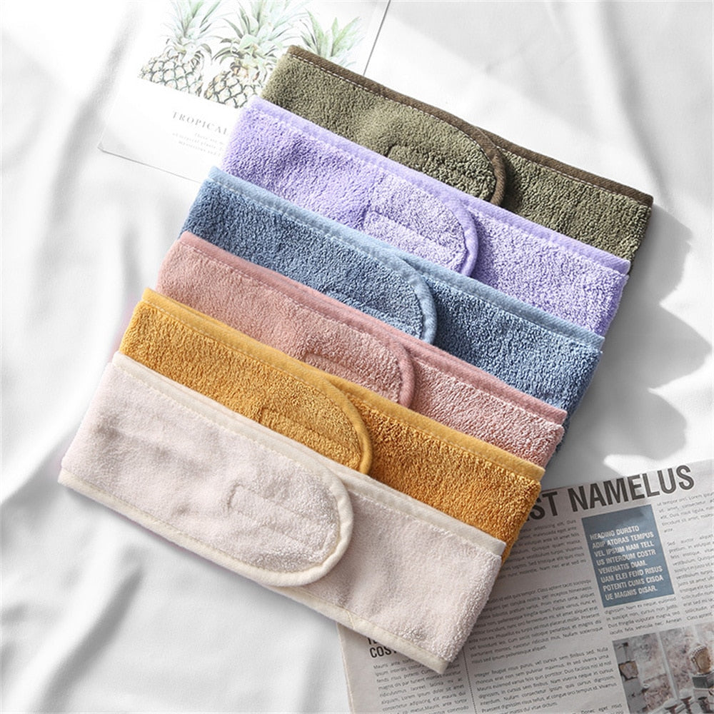 Soft Towel Adjustable Hairband