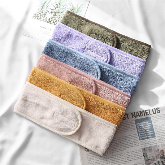 Soft Towel Adjustable Hairband