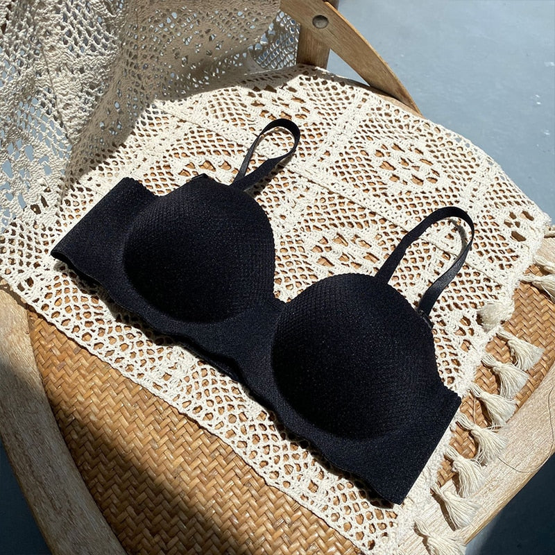 No Wire Push Up Bra