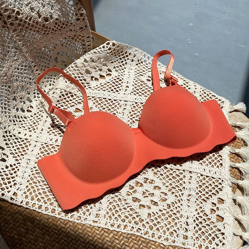 No Wire Push Up Bra