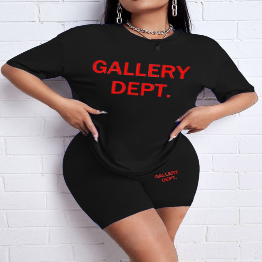 Two-piece matching Short Set