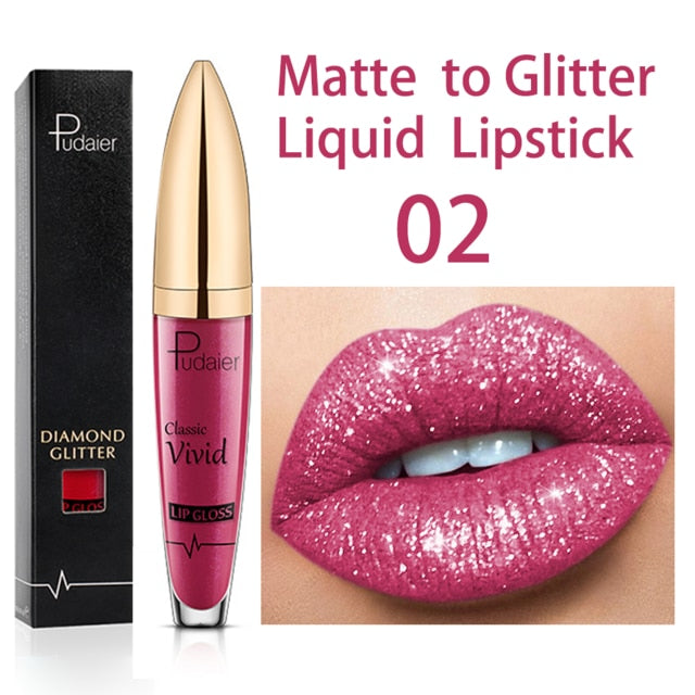 Diamond Shimmer Glitter Lip gloss
