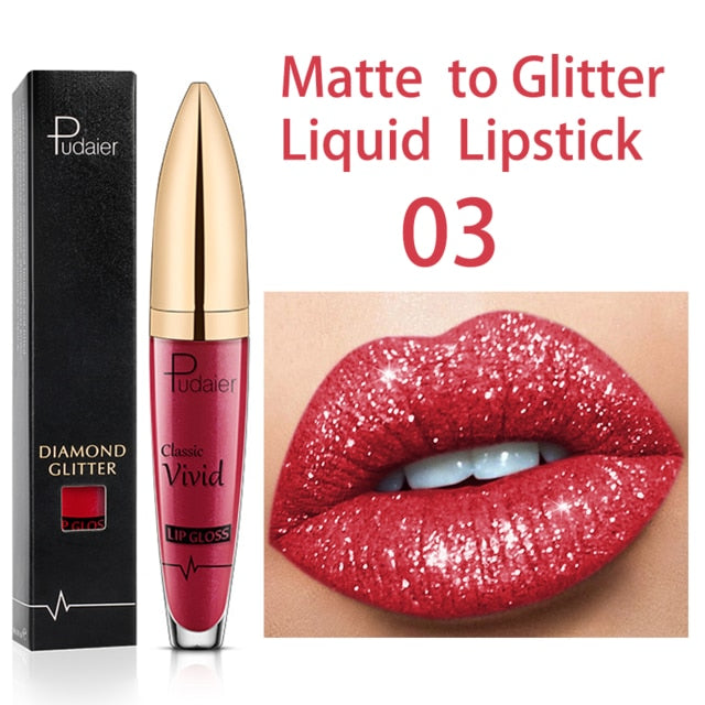 Diamond Shimmer Glitter Lip gloss