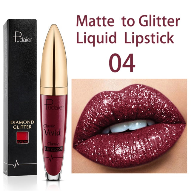 Diamond Shimmer Glitter Lip gloss