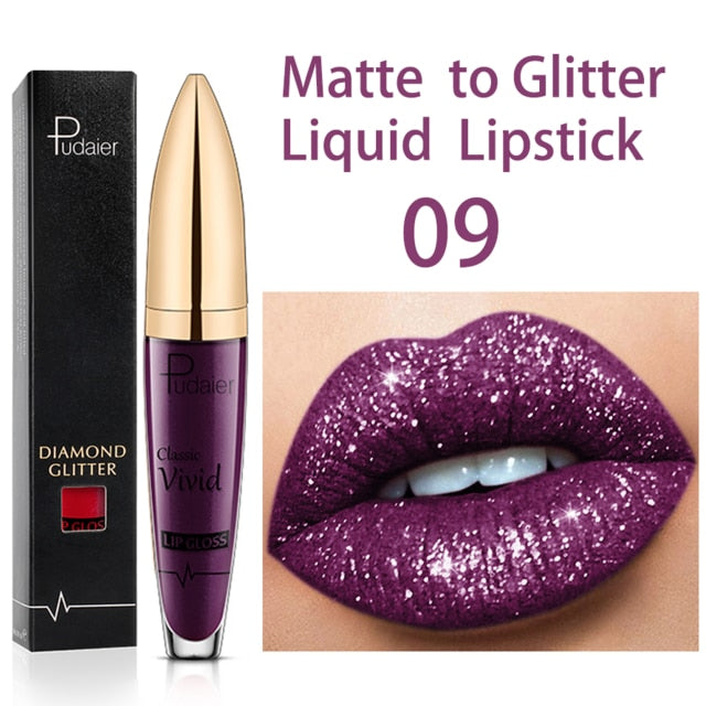 Diamond Shimmer Glitter Lip gloss