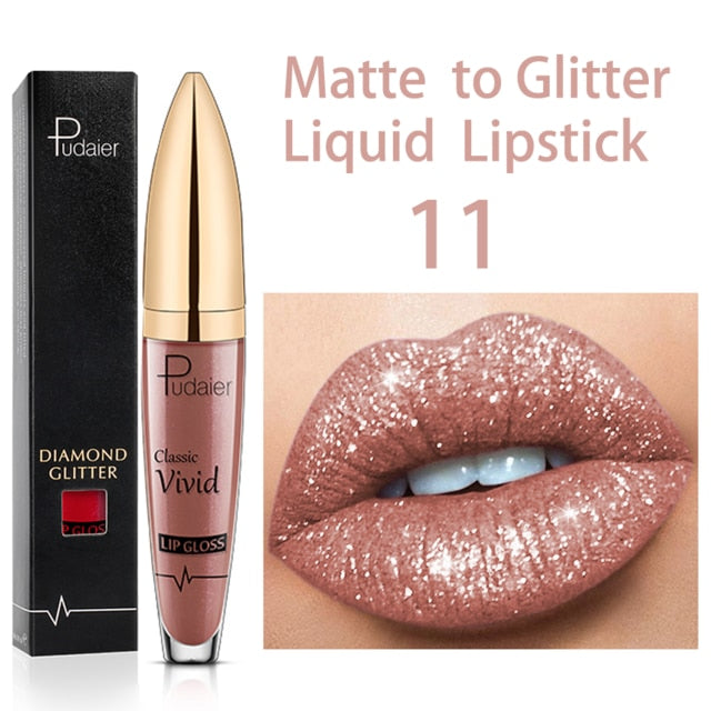 Diamond Shimmer Glitter Lip gloss