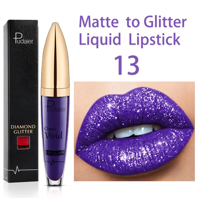 Diamond Shimmer Glitter Lip gloss