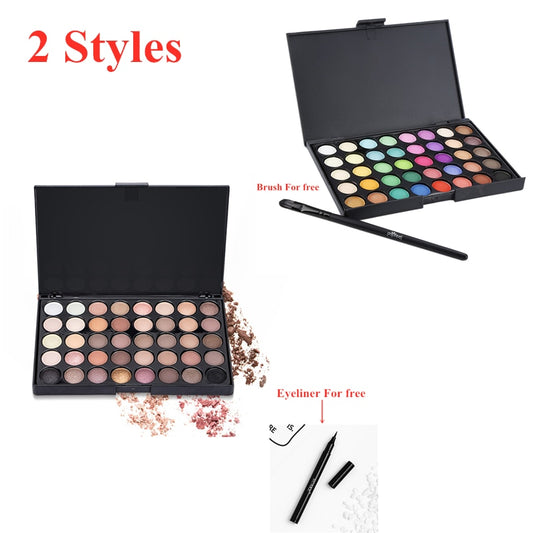 40 Color Eyeshadow Makeup Palette