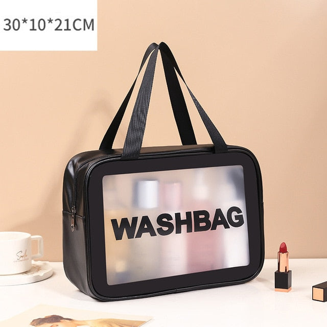 Transparent travel bag
